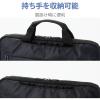 「エレコム PC用インナーバッグ/ショルダーベルト付き/15.6inch/ブラック BM-IBS15BK 1個」の商品サムネイル画像7枚目