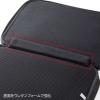 「サンワサプライ 衝撃吸収インナーケース（15.6型ワイド） ブラック IN-H16BKN 1個」の商品サムネイル画像8枚目