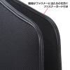 「サンワサプライ 低反発3Dメッシュケース（13.3インチ） ブラック IN-SG13BK 1個」の商品サムネイル画像5枚目