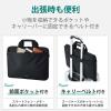 「エレコム キャリングバッグ/薄型タイプ/15.6inch/ブラック BM-BSTHBK 1個」の商品サムネイル画像4枚目