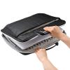 「サンワサプライ 衝撃吸収PCケース ブラック/15.6インチワイドまで対応 BAG-P20BK2 1個」の商品サムネイル画像3枚目