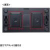 「サンワサプライ 磁石付きUSB2.0手動切替器(ハブ付き・4回路) SW-US44HMG 1個」の商品サムネイル画像4枚目