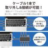 「ドッキングステーション USBハブ タイプC PD対応 HDMI VGA LAN SD 黒 DST-C05BK エレコム 1個」の商品サムネイル画像2枚目