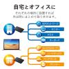 「ドッキングステーション USBハブ タイプC PD対応 HDMI VGA LAN SD 黒 DST-C05BK エレコム 1個」の商品サムネイル画像6枚目