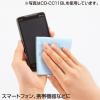 「サンワサプライ マイクロファイバークリーニングクロス CD-CC11G 1個」の商品サムネイル画像2枚目