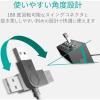 「エレコム USBHUB2.0/機能主義/個別スイッチ付/セルフパワー/4ポート U2H-TZS428SBK 1個」の商品サムネイル画像4枚目