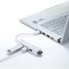 「USBハブ　USB3.2Gen1　USB3.2Gen1×1、USB2.0×3　USBポート　USB-3H421W　サンワサプライ　1個」の商品サムネイル画像2枚目