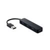 「USBハブ USB-A×4ポート バスパワー USB2.0 ブラック U2H-SN4NBBK エレコム 1個」の商品サムネイル画像2枚目