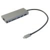 「ドッキングステーション USB Type-C接続 LANポート HDMIポート付属 ケーブル長30cm マルチDockアダプター  USBハブ」の商品サムネイル画像2枚目