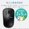 「ワイヤレスキーボード マウスセット 無線 フルサイズ 高耐久 メンブレン ブラック TK-FDM063BK エレコム 1個」の商品サムネイル画像8枚目