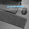 「キーボード+マウスセット ワイヤレス（無線2.4G） 静音 超薄型 JIS配列 IC-BK22Combo ブラック 5セット」の商品サムネイル画像2枚目
