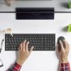 「キーボード+マウスセット ワイヤレス（無線2.4G） 静音 超薄型 JIS配列 IC-BK22Combo ブラック 5セット」の商品サムネイル画像8枚目