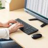 「ワイヤレスキーボード　無線マウスセット　パンタグラフ　コンパクト　ブラック　SKB-WL31SETBK　サンワサプライ　1個」の商品サムネイル画像2枚目