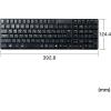 「ワイヤレスキーボード　無線マウスセット　メンブレン　ブルーLEDマウス 付属　コンパクト　ブラック　SKB-WL34SETBK　サンワサプライ　1個」の商品サムネイル画像8枚目