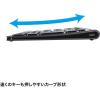 「ワイヤレスキーボード　無線　パンタグラフ　コンパクト　ブラック　SKB-WL32BK　サンワサプライ　1個」の商品サムネイル画像2枚目