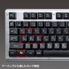 「サンワサプライ バックライト機能付きキーボード SKB-WAR3 1個」の商品サムネイル画像9枚目