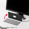 「有線キーボード　パンタグラフ　コンパクト　ブラック　SKB-SL18BKN　サンワサプライ　1個」の商品サムネイル画像8枚目