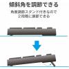 「エレコム 有線キーボード/メンブレン式/フルサイズ/薄型/ブラック TK-FCM108XBK 1個」の商品サムネイル画像7枚目