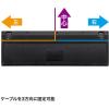 「有線キーボード　メンブレン　コンパクト　ブラック　SKB-KG2BKN2　サンワサプライ　1個」の商品サムネイル画像7枚目