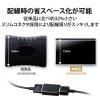 「エレコム HDMI延長アダプタ/ストレート/スリムタイプ/2個入り/ブラック AD-HDAASS02BK 1個」の商品サムネイル画像3枚目