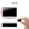 「エレコム HDMI延長アダプタ/ストレート/スリムタイプ/2個入り/ブラック AD-HDAASS02BK 1個」の商品サムネイル画像7枚目