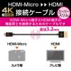 「エレコム イーサネット対応スーパースリムHDMIケーブル(AーD) DH-HD14SSU10BK 1個」の商品サムネイル画像2枚目