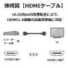 「エレコム イーサネット対応スーパースリムHDMIケーブル(AーA) DH-HD14SS15BK 1個」の商品サムネイル画像5枚目