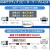「サンワサプライ 5m延長USBアクティブリピーターケーブル KB-USB-R205N 1個」の商品サムネイル画像4枚目
