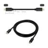 「USB Type-Cケーブル 2m 4K60Hz 映像・データ通信・給電対応 VV-UCUC020-G1 1本 vodaview」の商品サムネイル画像5枚目