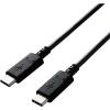 「タイプCケーブル (USB-C to C) PD対応 60W USB2.0 2m 黒 U2C-CC20NBK2 エレコム 1本」の商品サムネイル画像2枚目