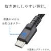 「エレコム microUSBケーブル/2A出力/高耐久/2m/ブラック MPA-AMBS2U20BK 1個」の商品サムネイル画像5枚目