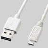 「USBケーブル　両面USB-A（オス）MicroB（オス）　1m　USB2.0　KU-RMCB1W　サンワサプライ　1本」の商品サムネイル画像2枚目