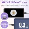 「エレコム スマートフォン用USBケーブル/USB(A-C)/認証品/高耐久/ MPA-ACS03NBK 1個」の商品サムネイル画像3枚目