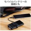 「タイプCケーブル (USB-C to C) PD対応 60W L型 1m 黒 U2C-CCL10NBK エレコム 1本」の商品サムネイル画像7枚目