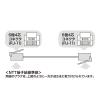 「サンワサプライ エコロジー電話ケーブル TEL-E4-7N2 1本」の商品サムネイル画像2枚目