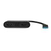 「USB - HDMI変換アダプタ 2画面 USB-A[オス] - HDMI[メス]×2 USB3.0対応 デュアル 4K30Hz USB32HD2 1個」の商品サムネイル画像2枚目