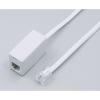 「朝日電器 TEL用延長コード6極2/4芯 5m TEW-E050 1個」の商品サムネイル画像2枚目