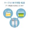 「エレコム Lightningケーブル/スタンダード/2.0m/ホワイト MPA-UALA20WH 1個」の商品サムネイル画像7枚目