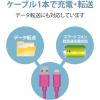 「エレコム Lightningケーブル/スタンダード/1.0m/ピンク MPA-UAL10PN 1個」の商品サムネイル画像7枚目