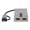 「USB - HDMI変換アダプター Type-C ＆ USB-A両対応 2画面出力 107B-USB-HDMI 1個」の商品サムネイル画像3枚目