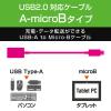 「エレコム USB A-microB変換アダプタ　10cm TB-MAEMCBN010BK 1個」の商品サムネイル画像2枚目