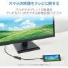 「エレコム Type-C映像変換アダプタ/TypeC-HDMI/ブラック MPA-CHDMIABK 1個」の商品サムネイル画像3枚目