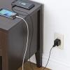 「サンワサプライ USB充電器(2ポート・合計2.4A・ブラック) ACA-IP44BK 1個」の商品サムネイル画像2枚目