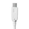 「サンワサプライ microUSBケーブル一体型AC充電器(2.1A・ホワイト) ACA-IP45W 1個」の商品サムネイル画像3枚目