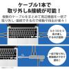 「ドッキングステーション タイプC ハブ HDMI SD microSD USBハブ DST-C16SV/EC エレコム 1個」の商品サムネイル画像3枚目