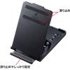 「サンワサプライ 折り畳みスマートフォン・タブレットスタンド PDA-STN33BK 1個」の商品サムネイル画像8枚目