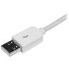 「Lightning - USB ケーブル 3m ホワイト　USBLT3MW　1個　StarTech.com」の商品サムネイル画像4枚目