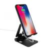 「スマホスタンド 折りたたみ小型/〜5インチまで対応/mini DOUBLE SWING/ブラック AS-MWBM-BK 1個 アーキサイト」の商品サムネイル画像3枚目