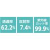 「アーテック ブルーライトカット液晶保護フィルム 23.8型ワイド対応 91743 1個」の商品サムネイル画像3枚目