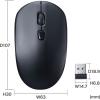 「サンワサプライ 静音ワイヤレステンキーマウスセット NT-WL23SETBK 1個」の商品サムネイル画像2枚目